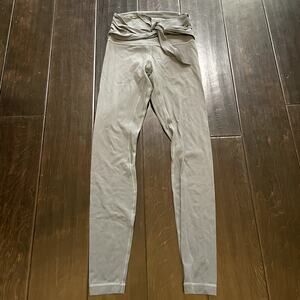 Lululemon Align Pant 28" *Wrap Waist Blue Charcoal Women's Size 4